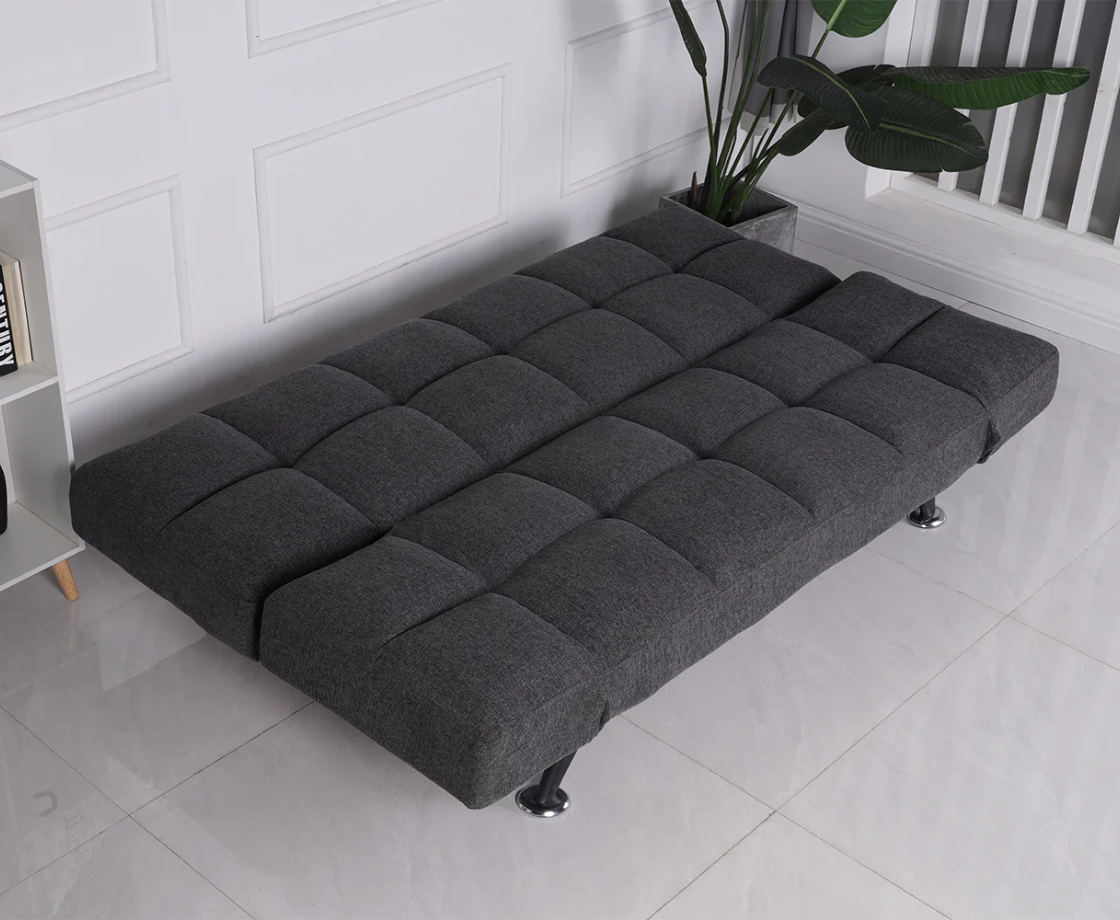 Boston Double Semi Reclined Sofabed - Charcoal