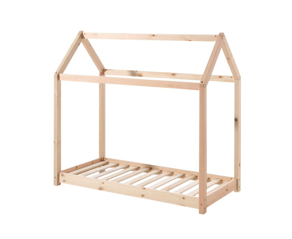 Cabane Toddler Bed 70x140cm - Natural