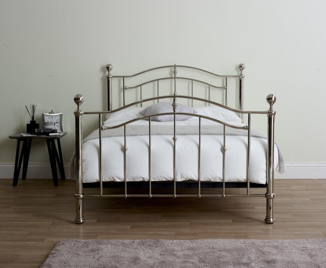 Callie 4ft6 Double Bed Frame Chrome