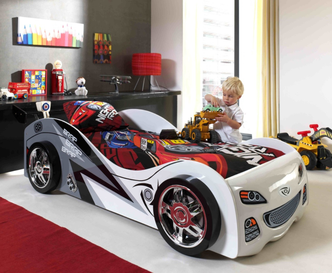 Brap Brap Carbed 90x200cm - White