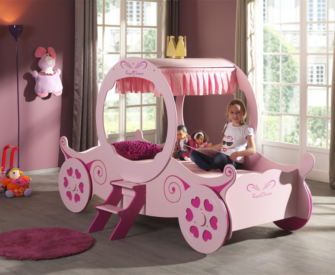 Princess Kate Pink Carbed 90X200 - Baby Pink