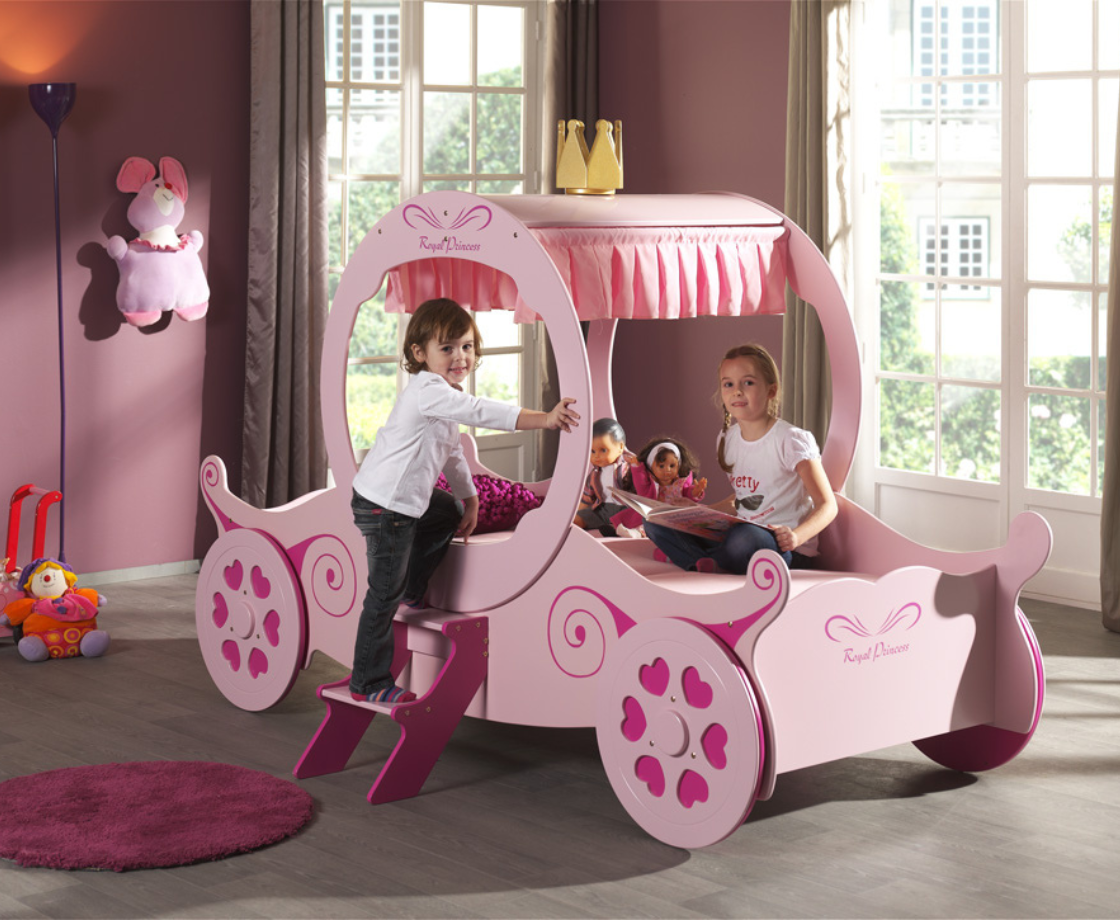 Princess Kate Pink Carbed 90X200 - Baby Pink