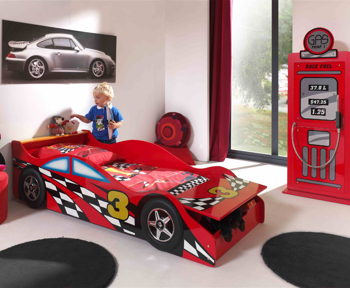 Toddler Race Carbed 70x140cm - Red