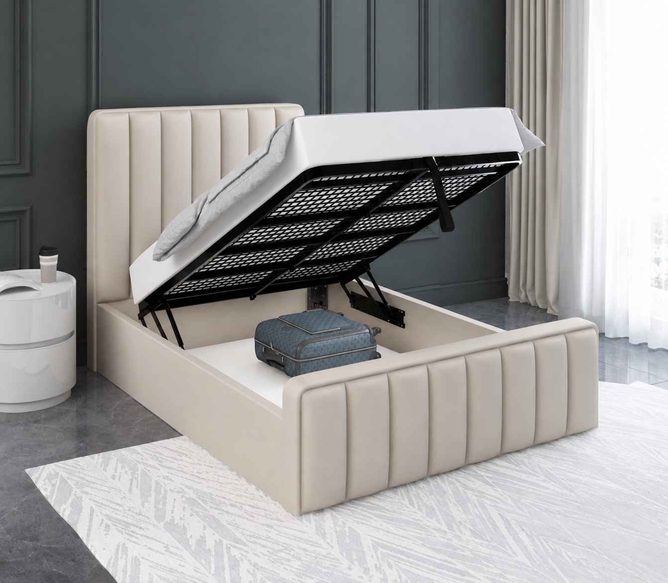 Maven 3ft Ottoman Bed Frame - 27 Colours