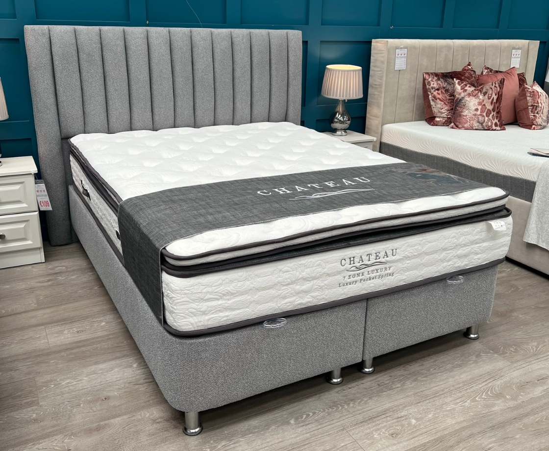 4ft6 Double Ottoman Bed