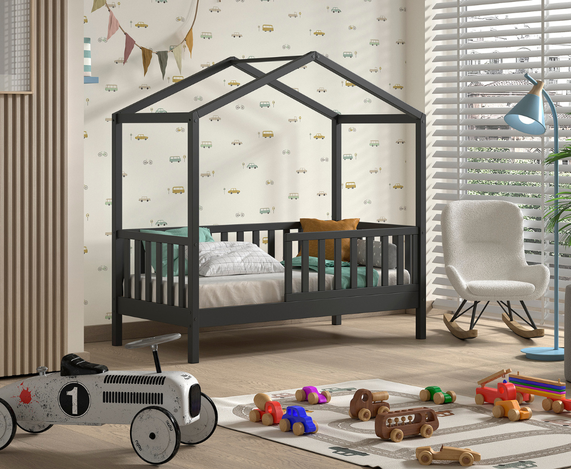 Dally Toddler Bed 70x140 - Anthracite