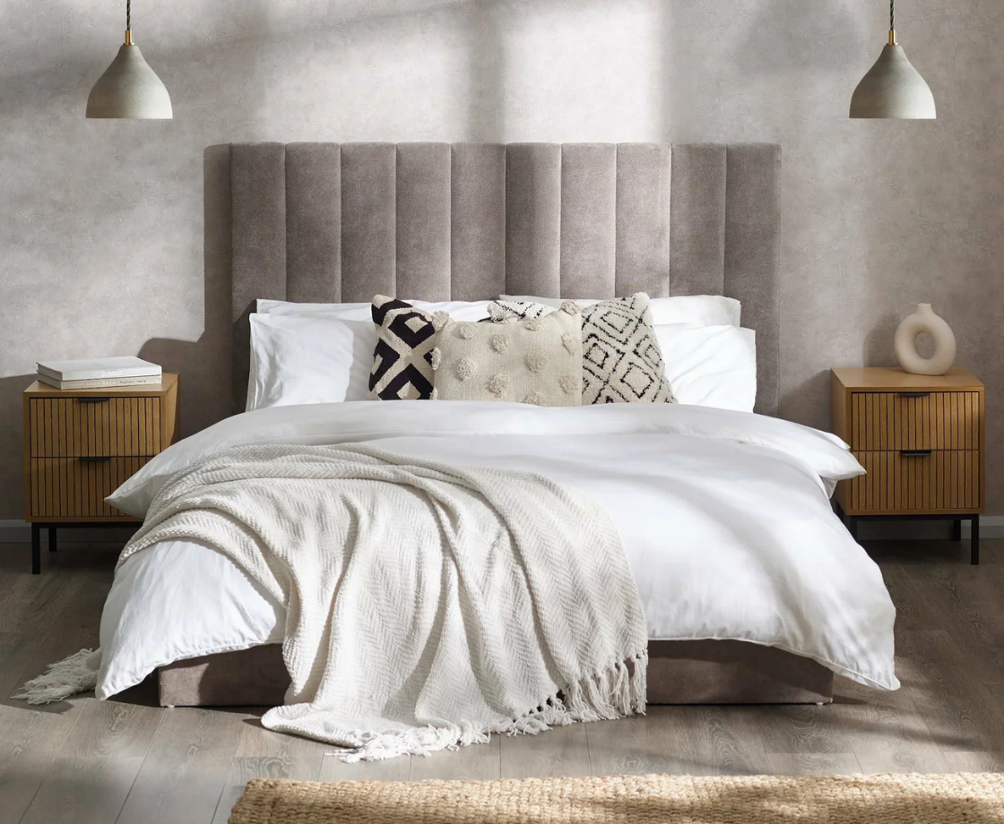 Eloise 5ft Double Bed Frame - Grey