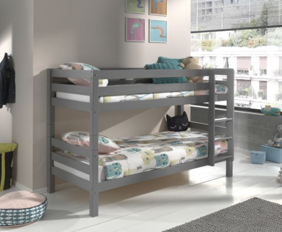 Funkie Bunk Bed 140cm - Grey