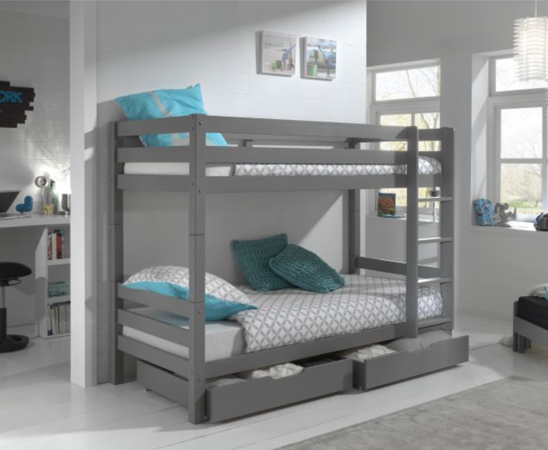 Funkie Bunk Bed 160cm - Grey