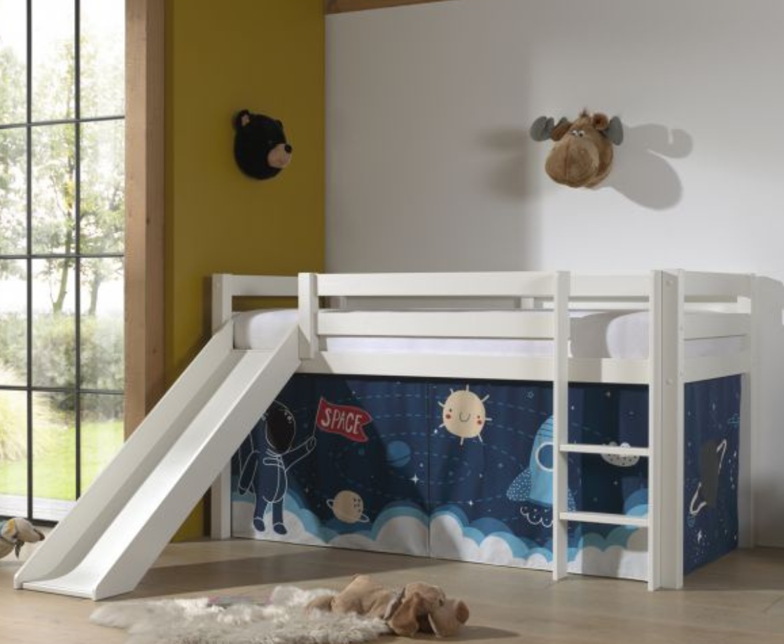 Funkie Midsleeper with Slides - White