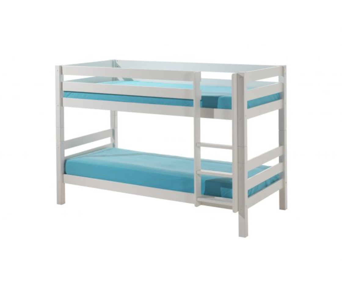 Funkie Bunk Bed 140cm - White