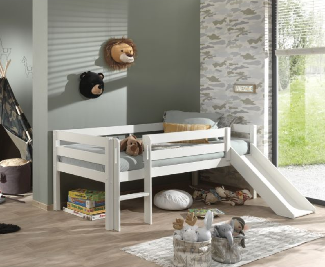 Funkie Low Sleeper with slide - White