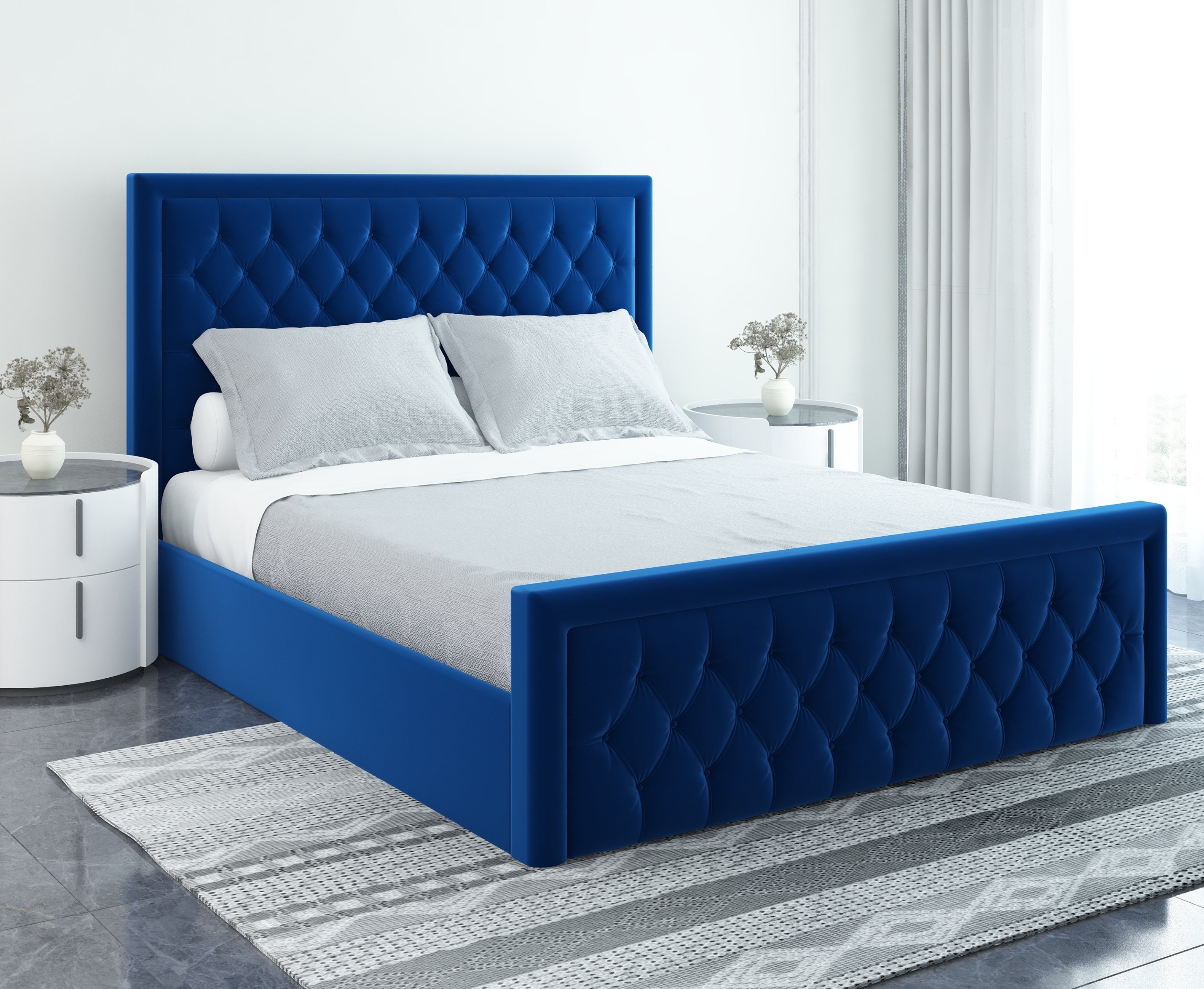 Lewis 6ft Superking Ottoman Bed Frame