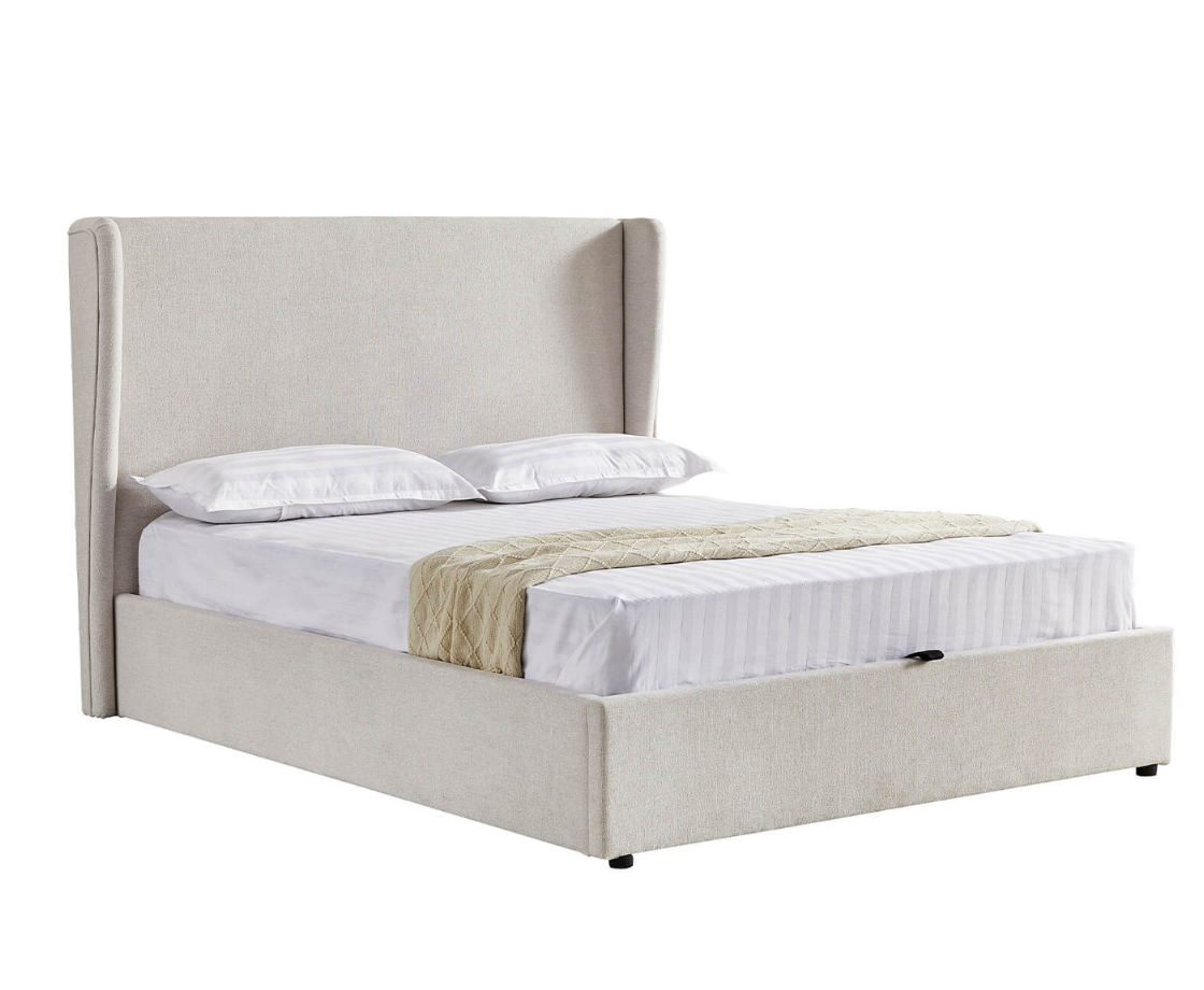 Matilda 6ft Ottoman Bed - Cashmere