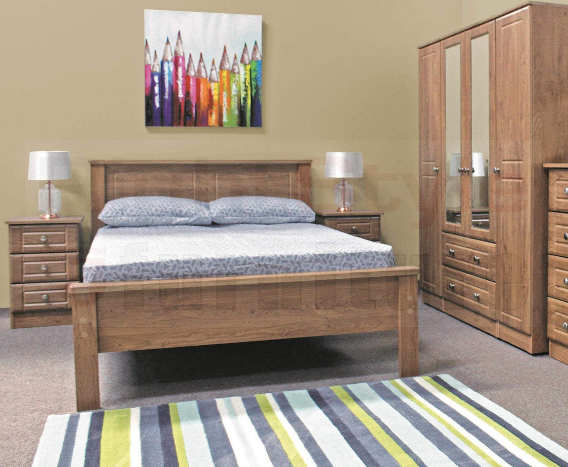 Nore 1 Door Robe with Shelves