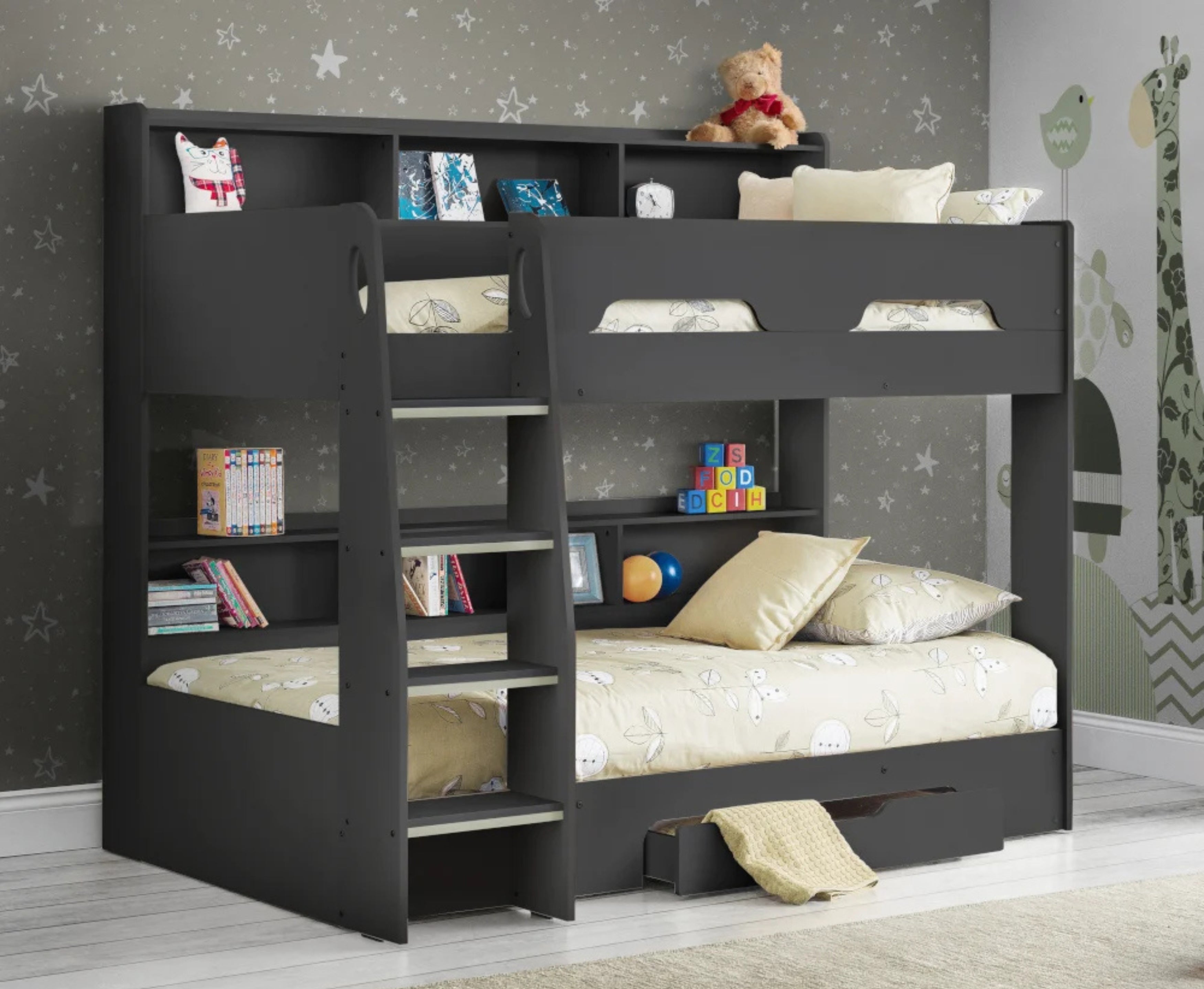 Titan Bunk Bed - Anthracite