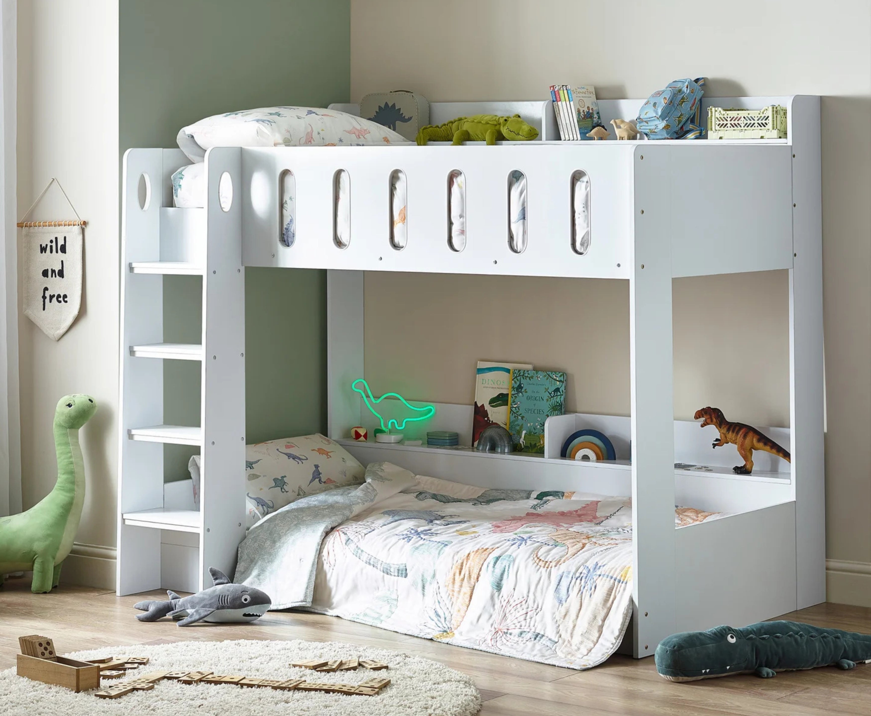 Vision Bunk Bed - White