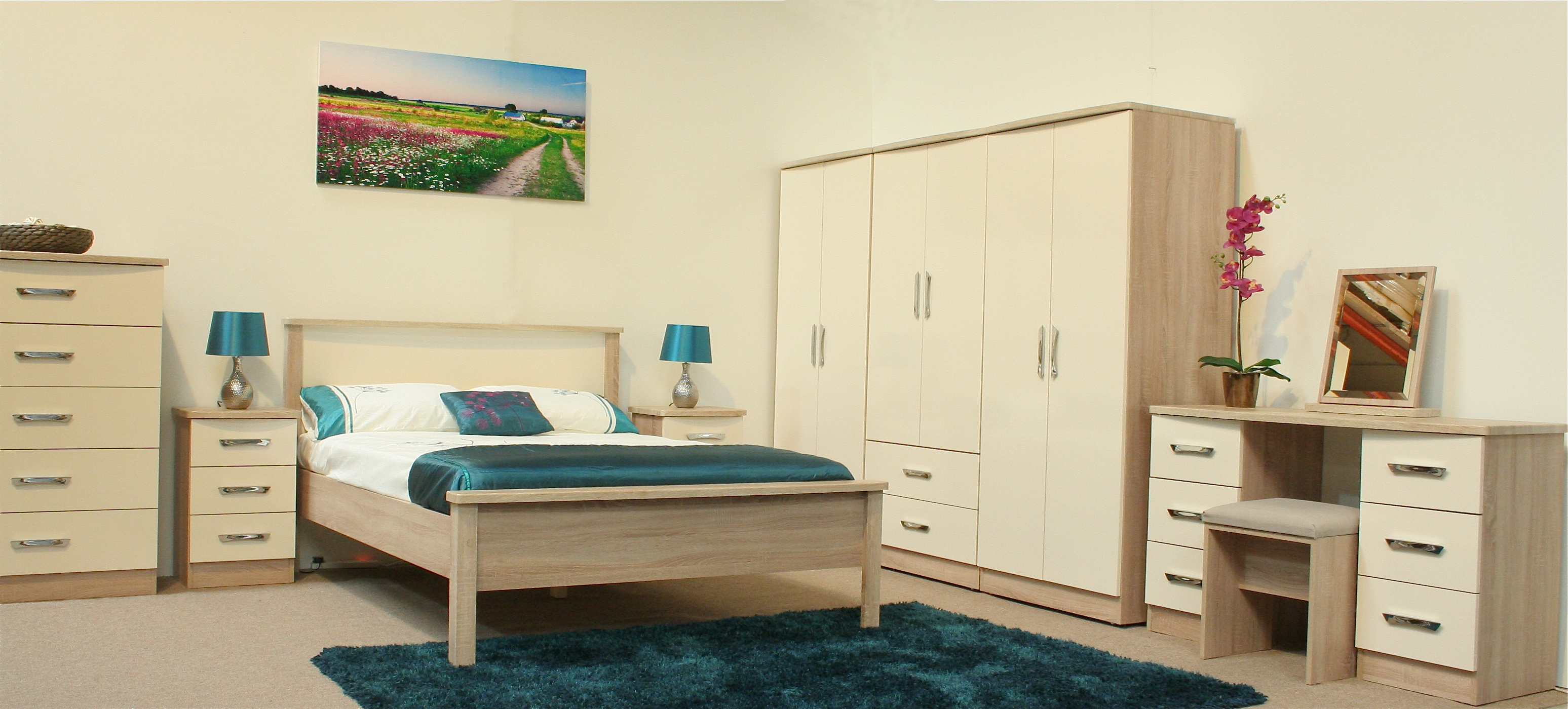 Galao 6ft Superking Bed Frame