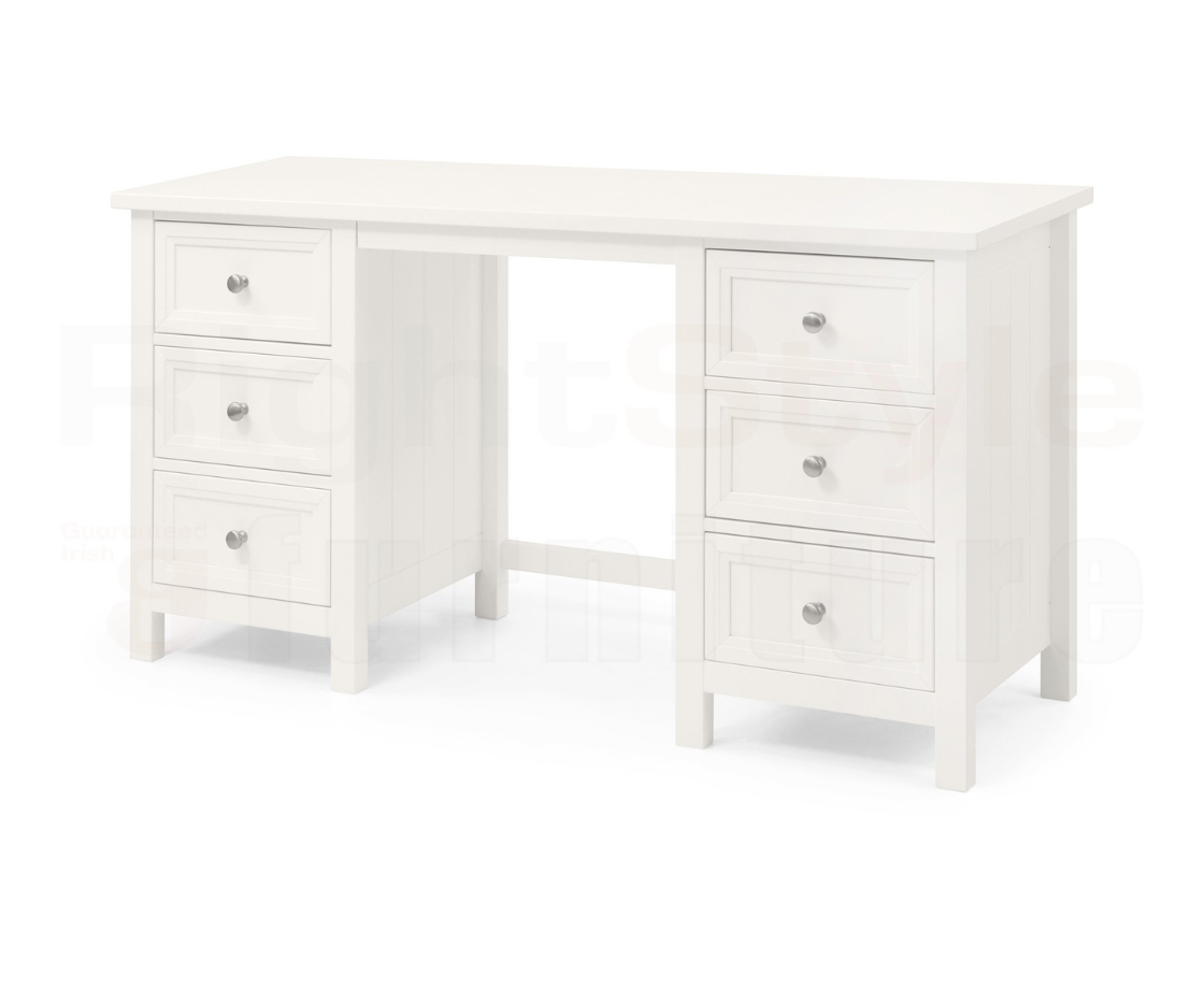 Maine Dressing Table - Surf White