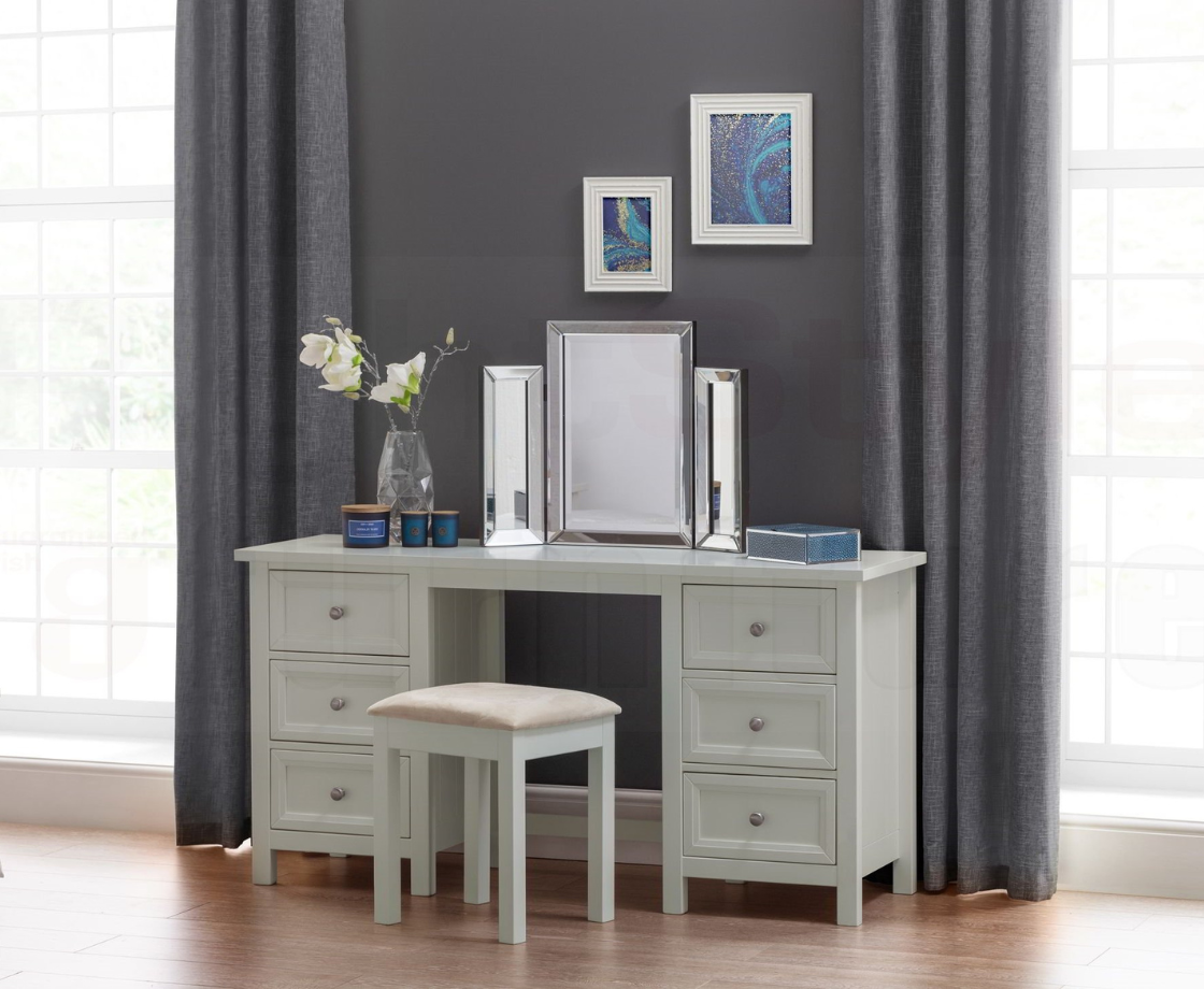 Maine Dressing Table - Dove Grey