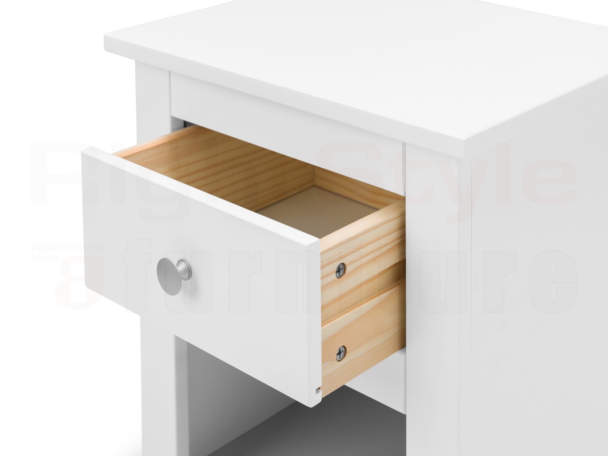 Bradley Bedside - Surf White