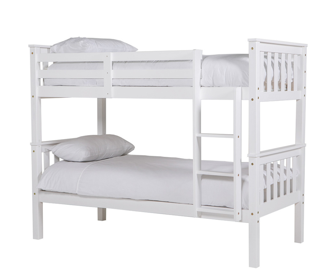 Brunos Bunk Bed 3ft - White
