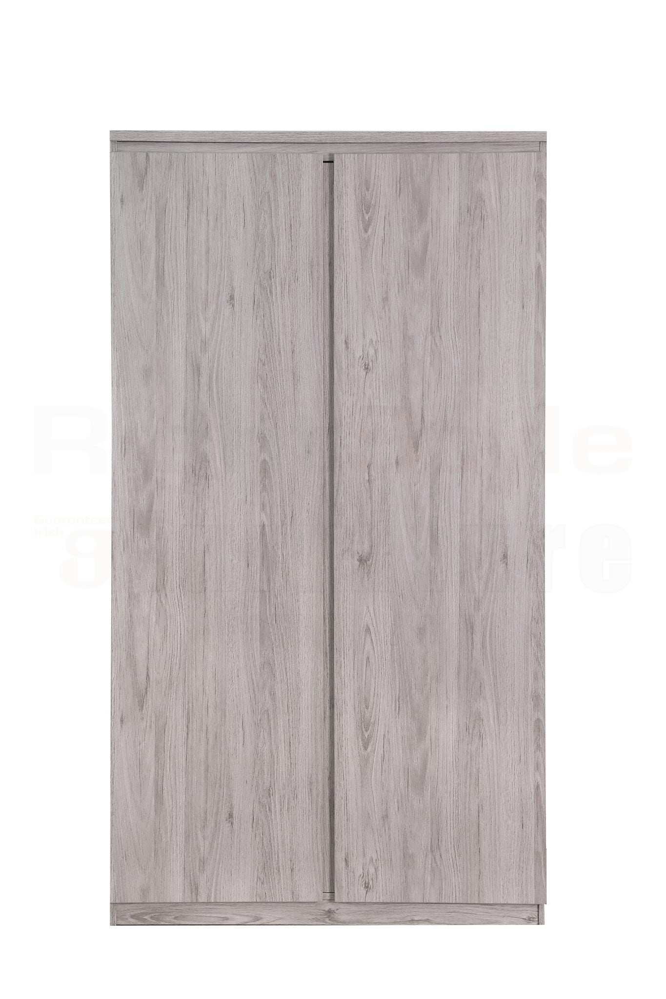 Europa 2 Door Wardrobe Grey Oak