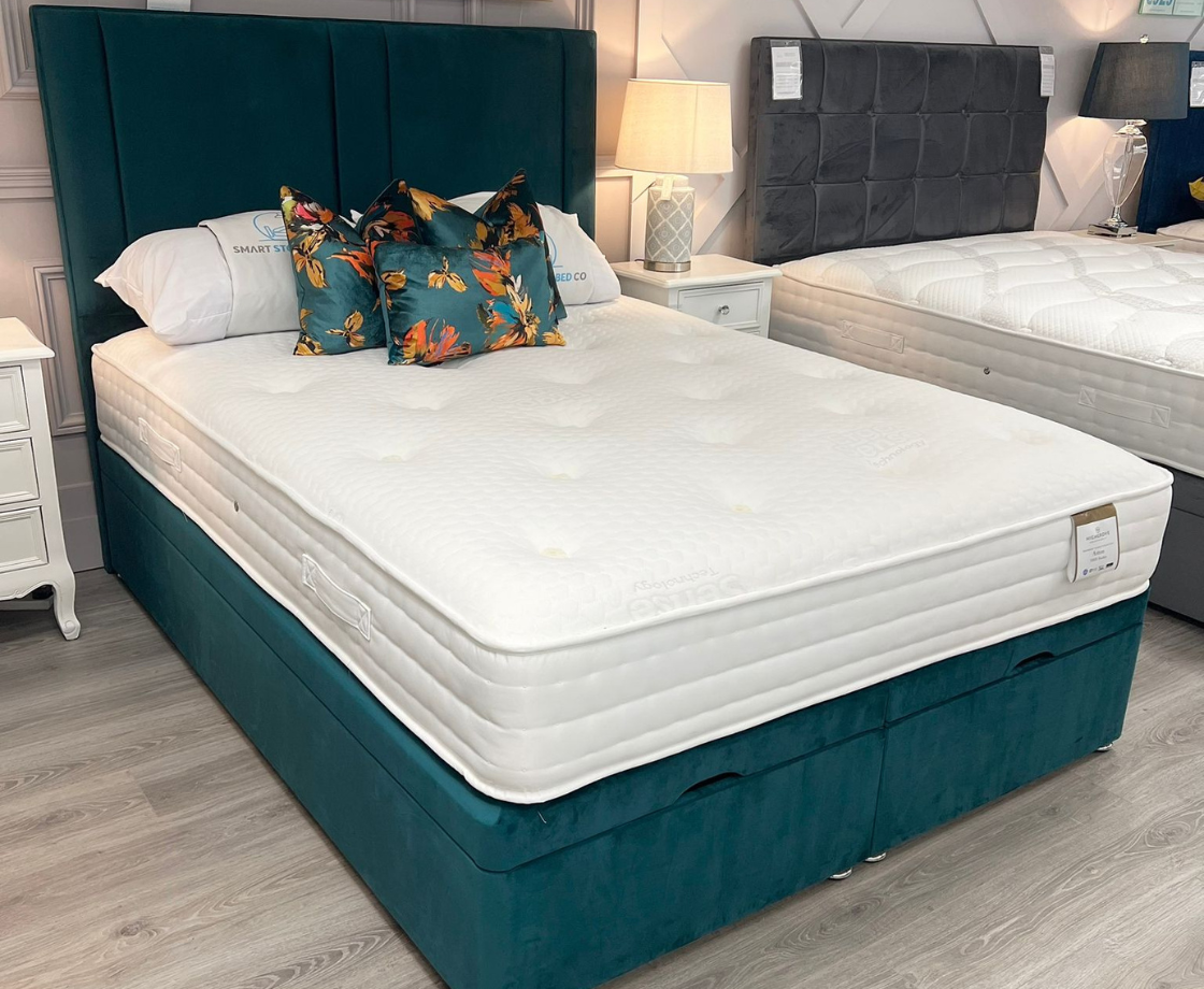 Harris 4ft Small Double Electric Ottoman Bed Frame OGEL KIDS BEDS