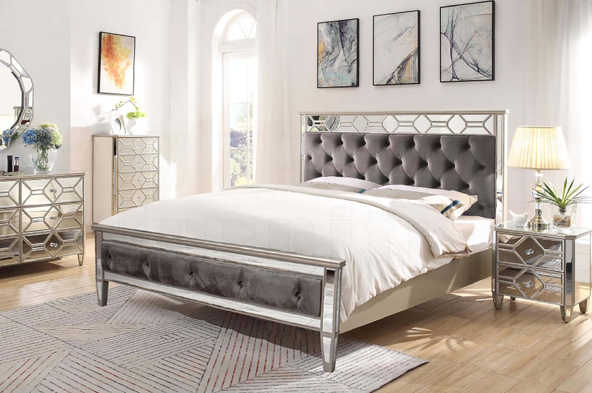 Rosa 4ft 6 Double Bed Frame