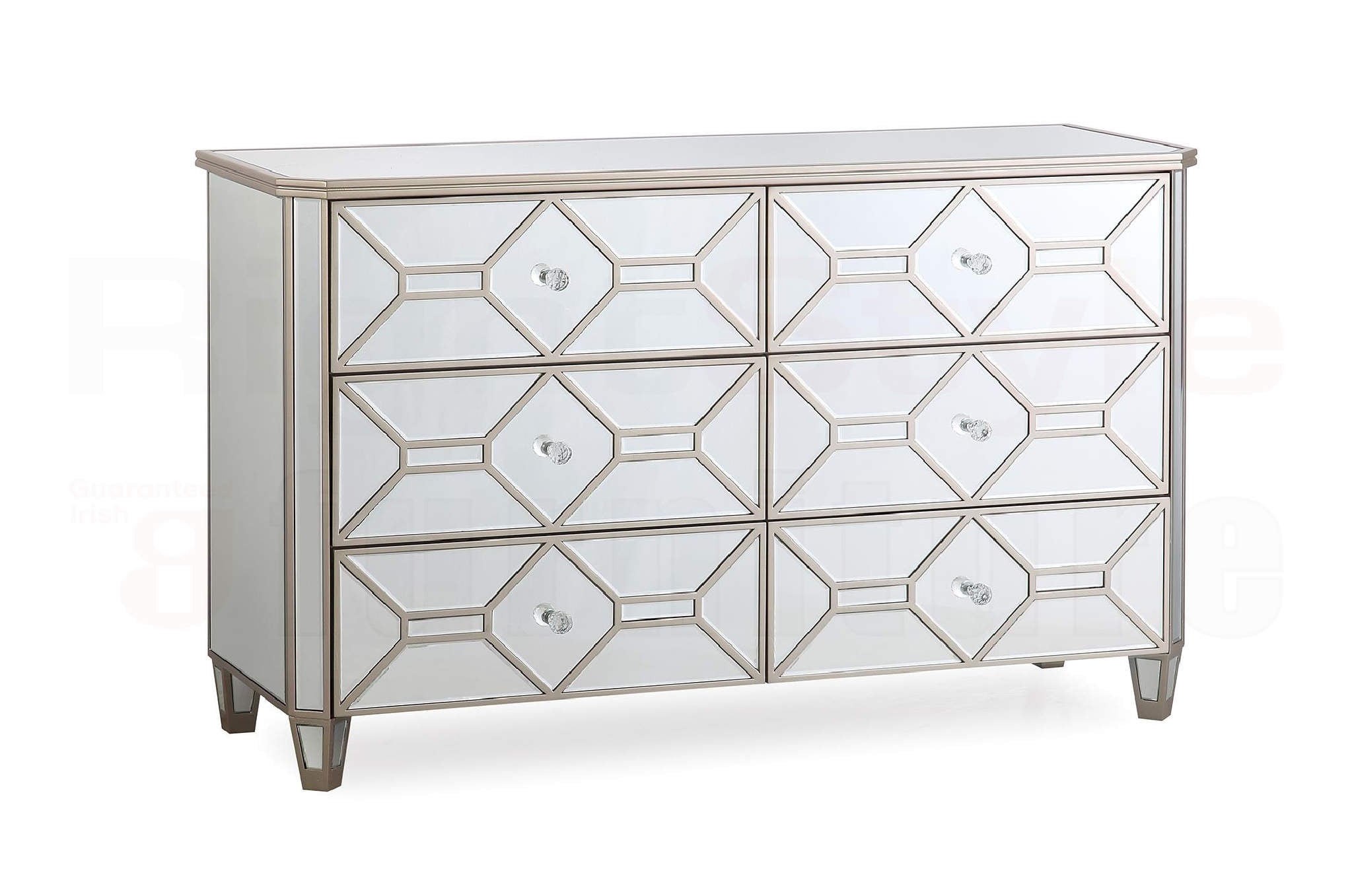 Rosa Dressing Chest, 6 Drawer