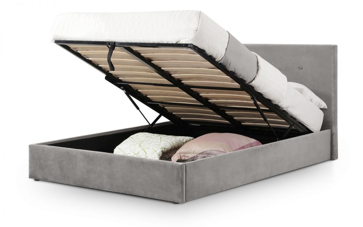 Ovaca 5ft Kingsize Ottoman Bed Frame