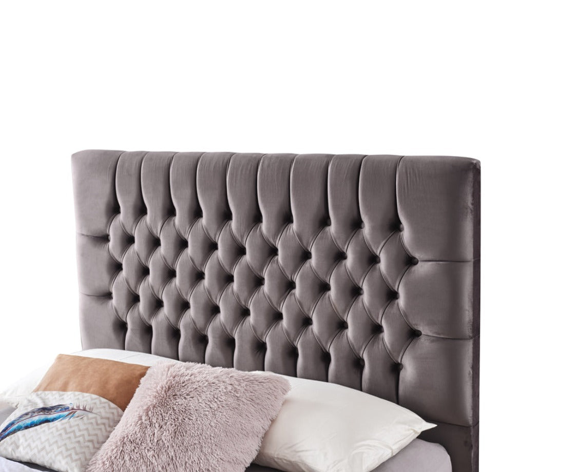 Astrid 4ft 6 Double Ottoman Bed Pack - Sand | Grey