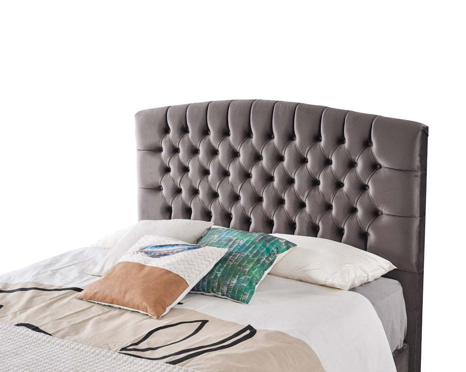 Venus 6ft Superking Ottoman Bed Frame - Grey | Sand