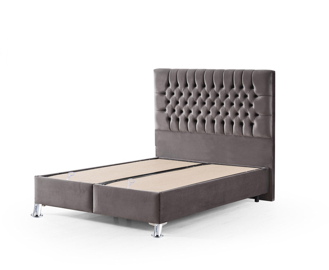 Astrid 4ft 6 Double Ottoman Bed Pack - Sand | Grey
