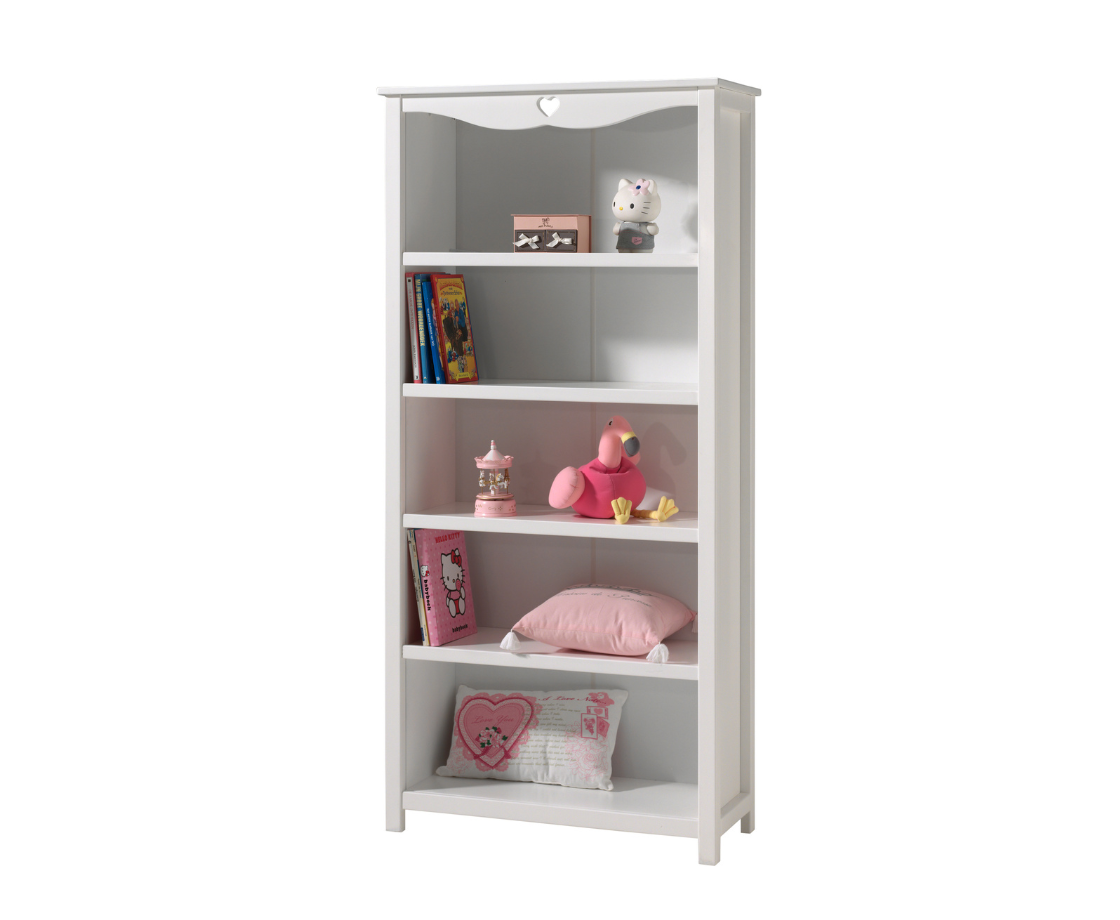 Amore Bookcase - White