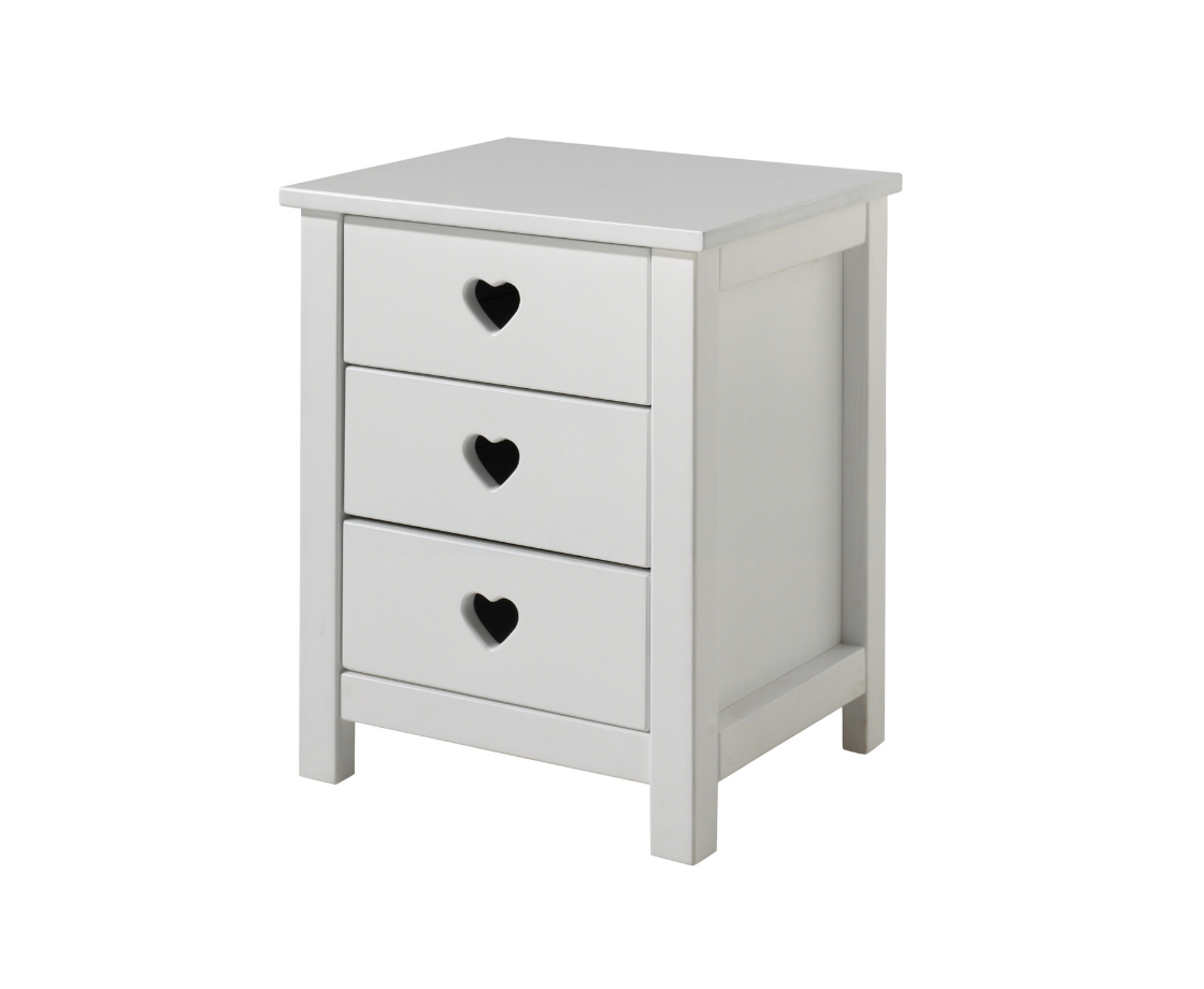 Amore Night Table - White