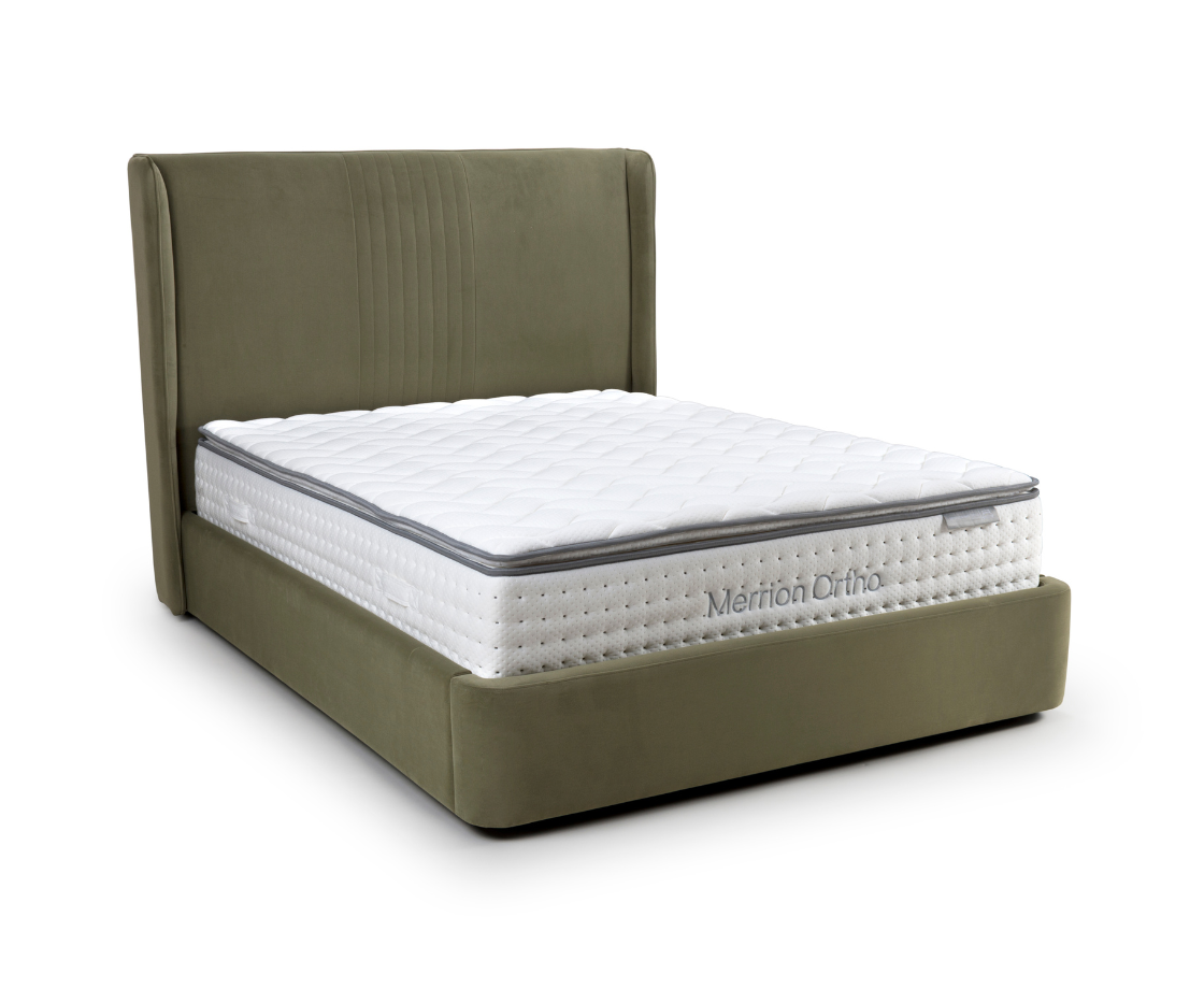 Astoria 6ft Kingsize Ottoman Bed Frame - Green