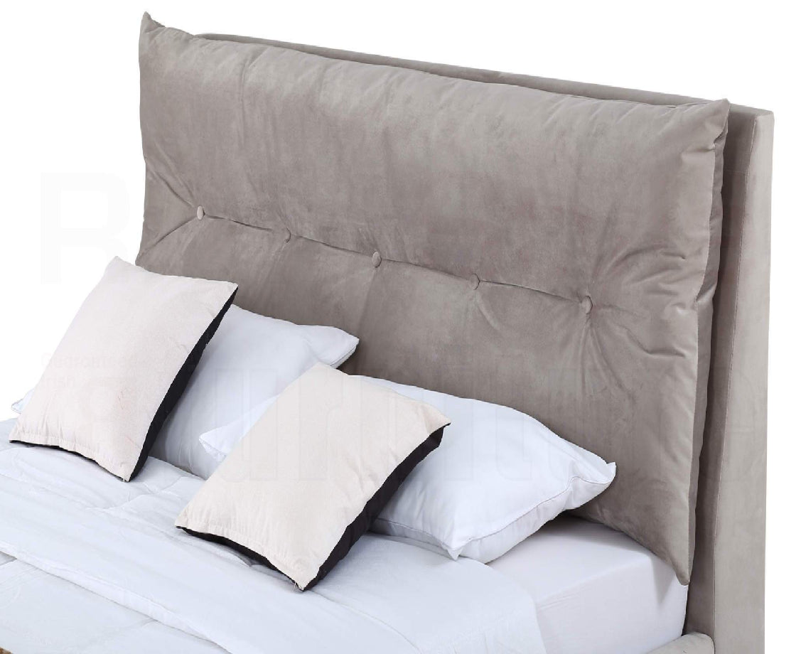 Averi 4ft 6 Double Bed Frame - Mink