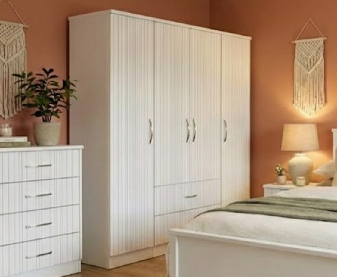 Avonmore 2 Drawer Locker - White