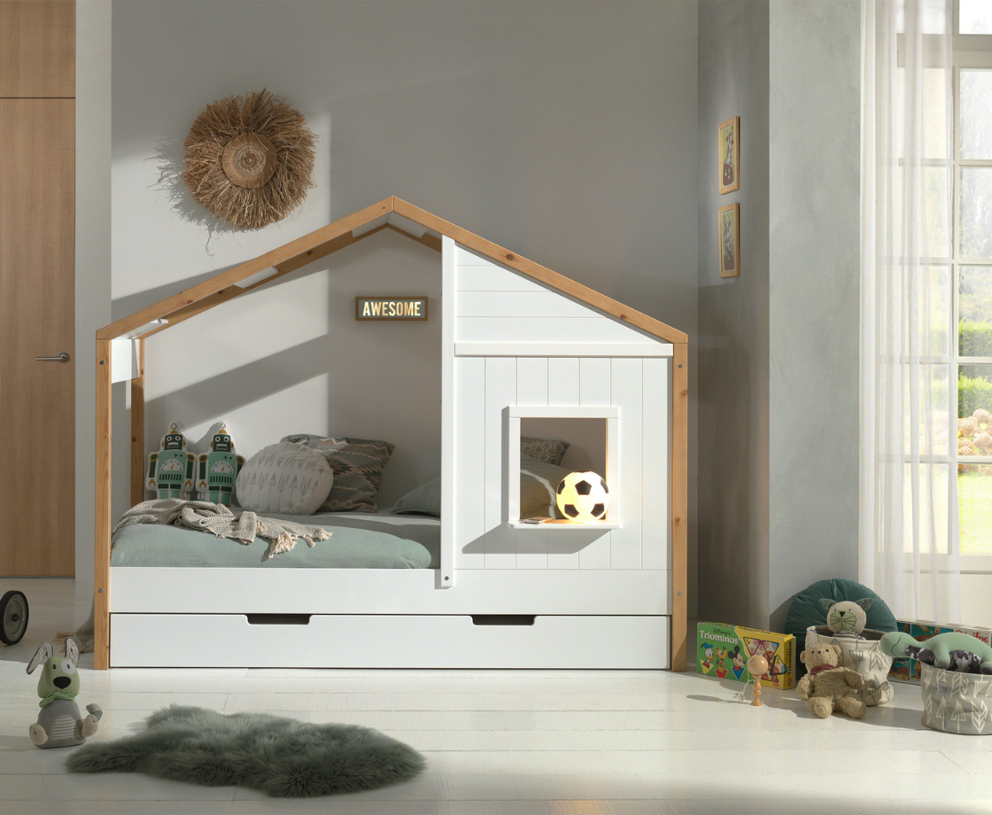 Babs 91 Housebed - White