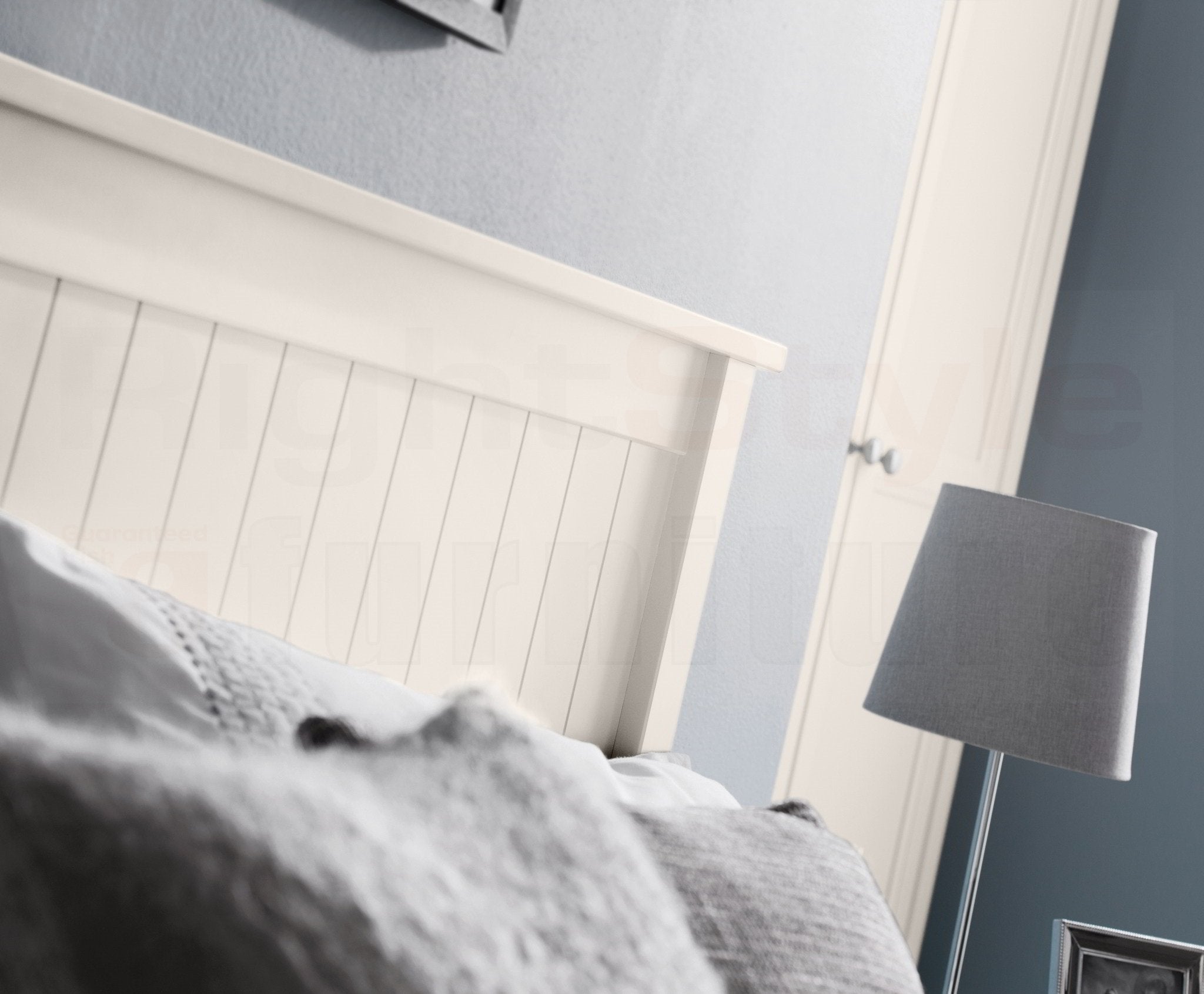 Maine 90Cm Bed - Surf White