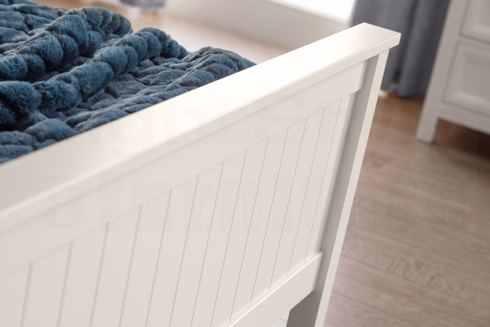Maine 90Cm Bed - Surf White