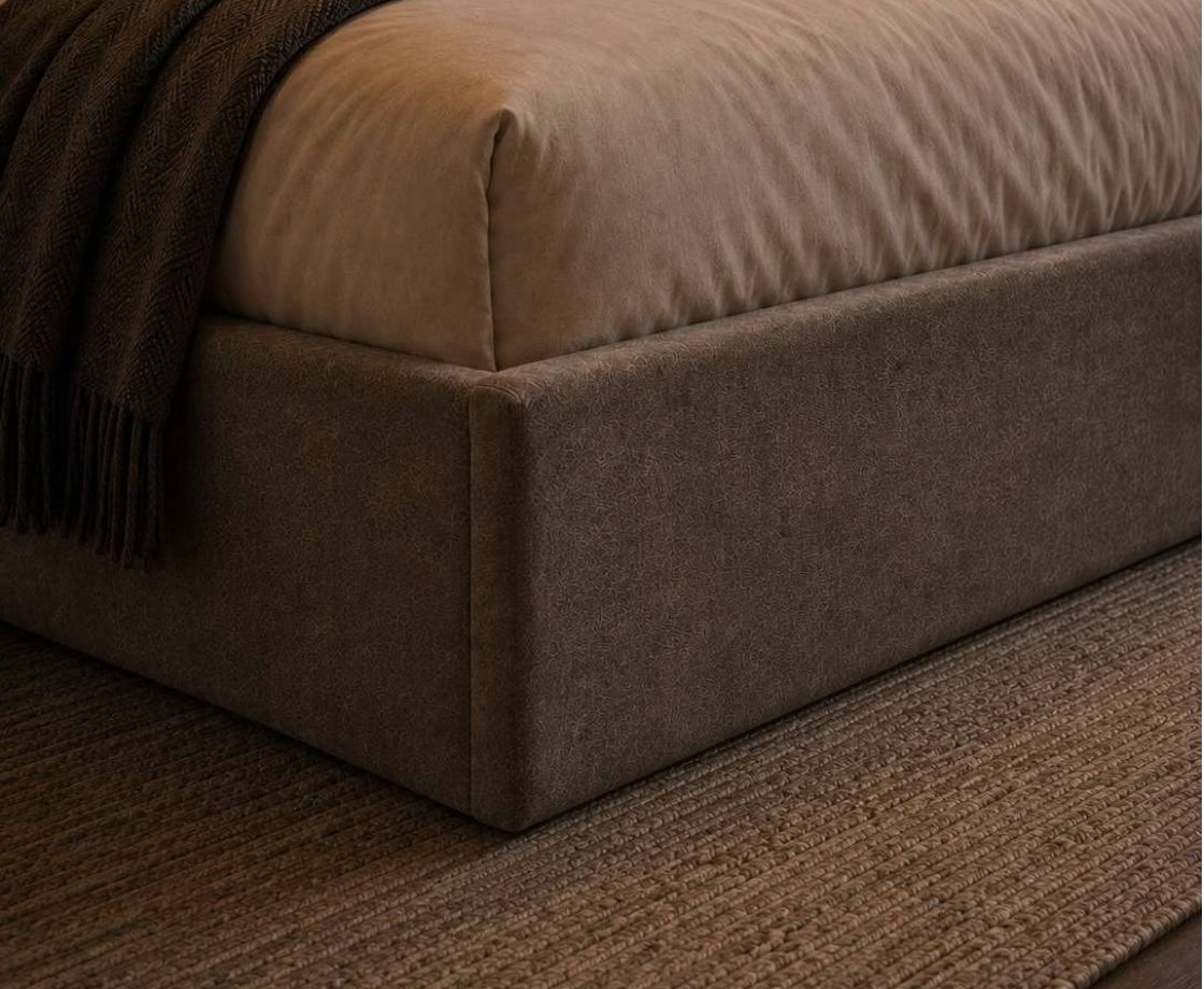 Blakely 5ft Kingsize USB Ottoman Bed - Grey