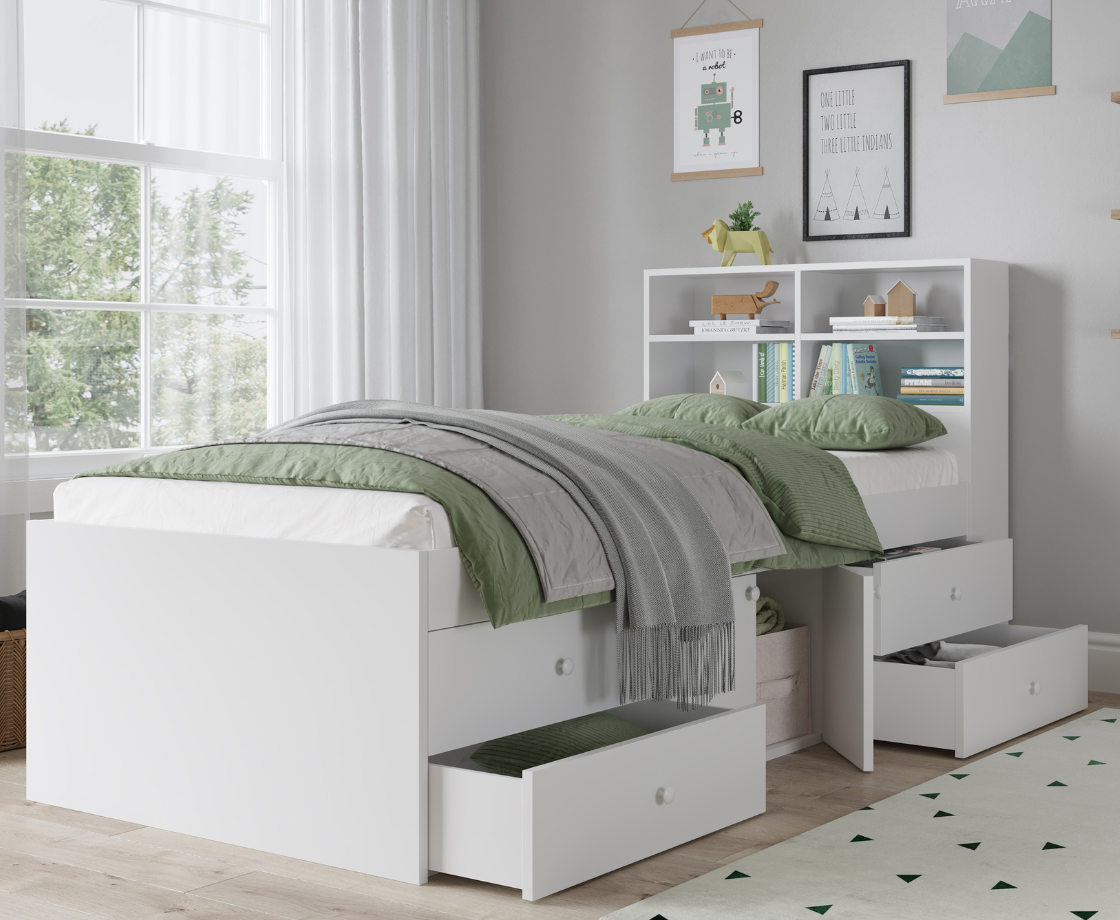 Book Shelf Low Sleeper Bed Pack