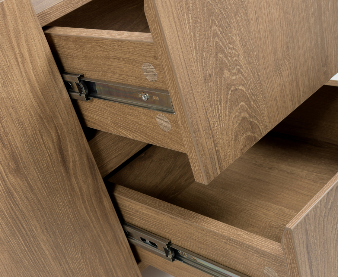 Boston Sideboard - Rustic Oak