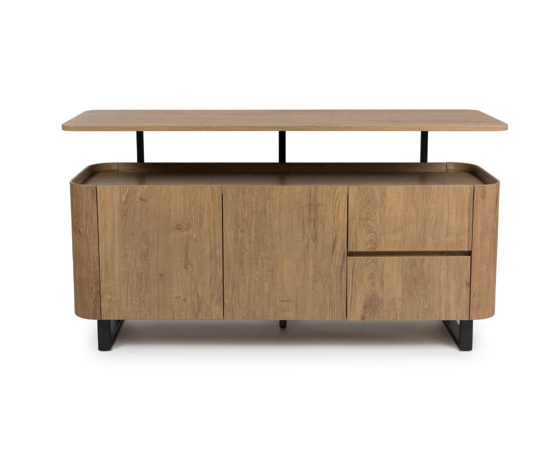 Boston Sideboard - Rustic Oak