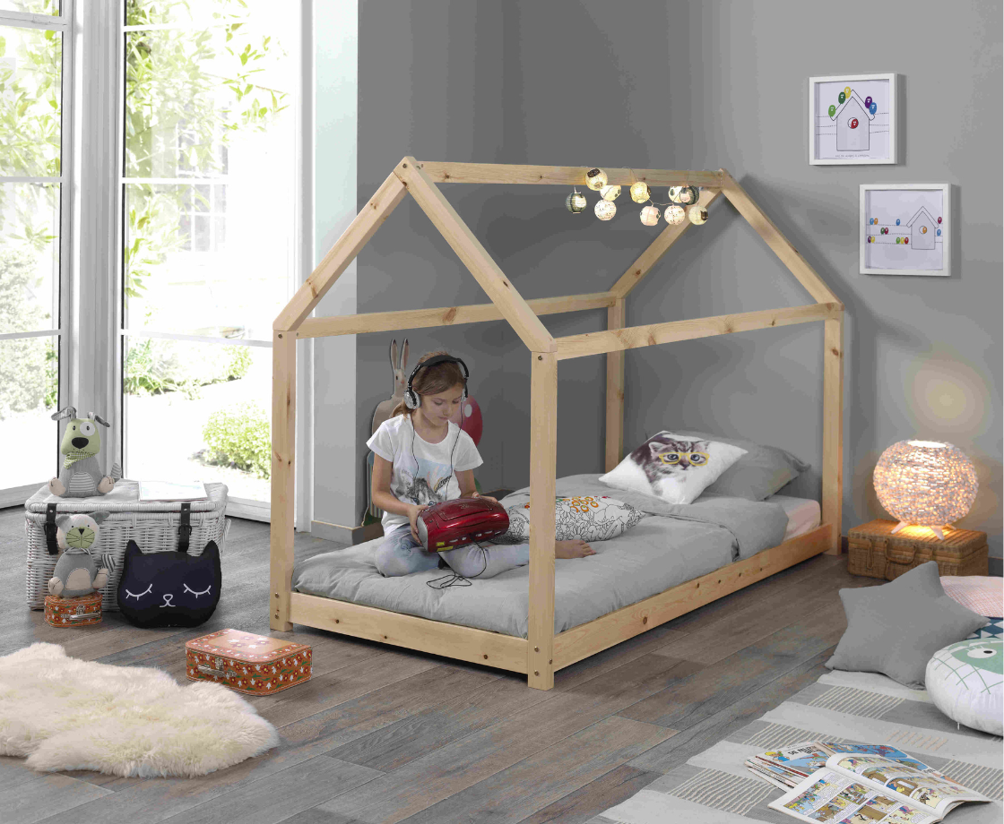 Cabane Bed 90x200cm - Natural