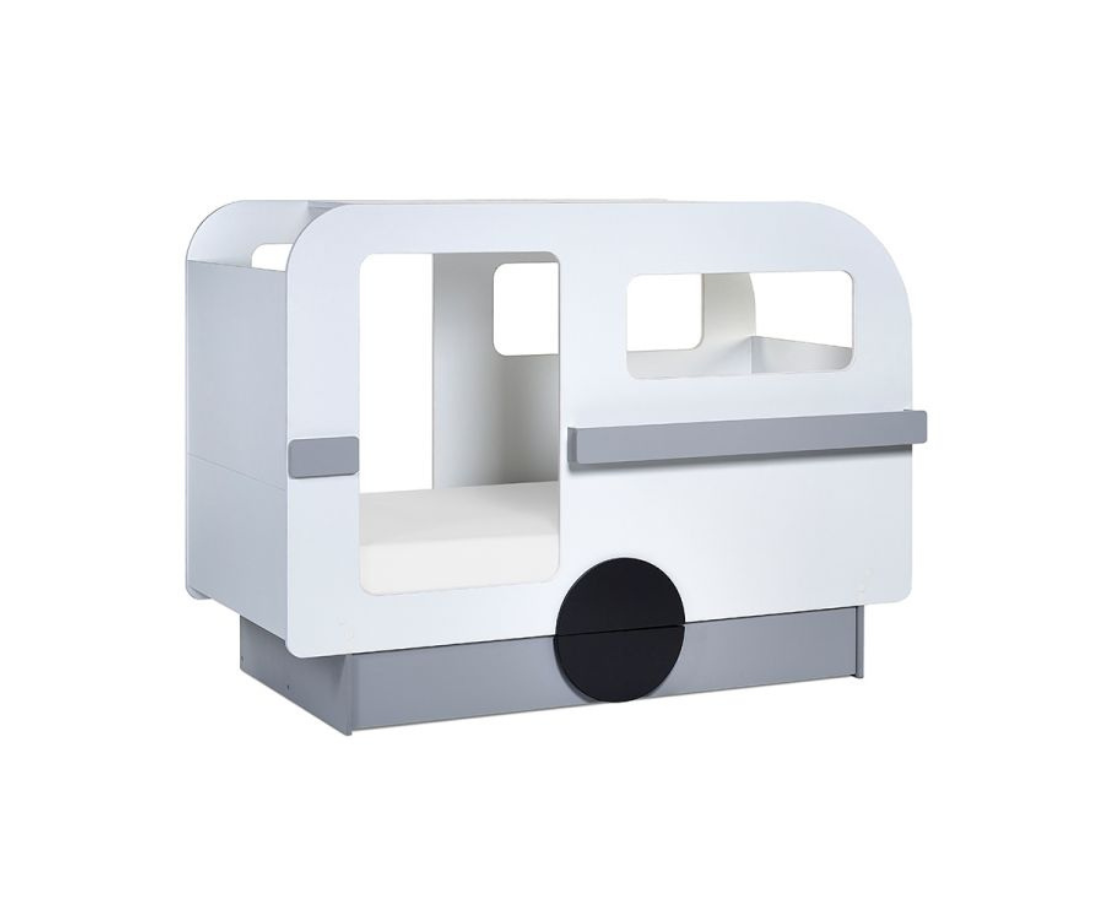 California Caravan Bed - Vapor Grey
