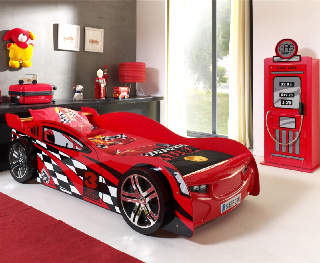 Night Speeder Carbed 90x200cm - Red