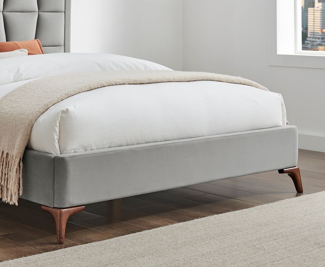 Carmen 6ft Superking Bed - Silver